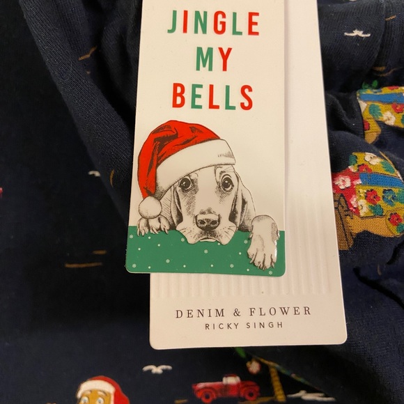 - DENIUM & FLOWER RICKY SINGH CHRISTMAS HOODIE Large - Picture 11 of 12